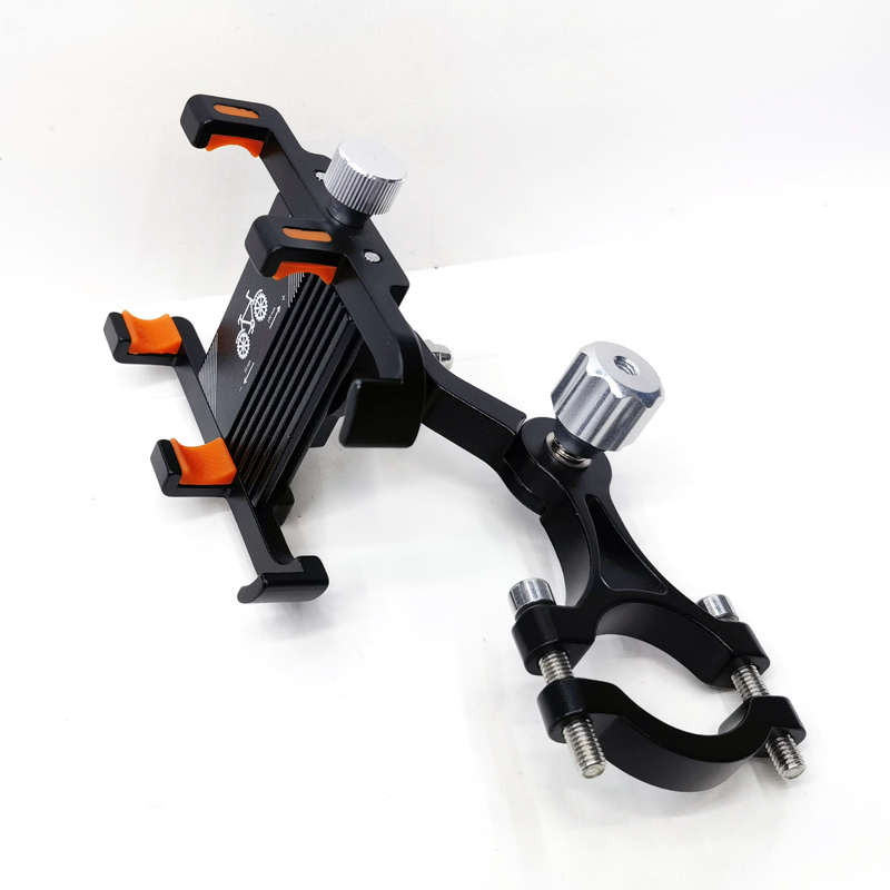 RXC-C3301 extended pole bicycle aluminum alloy mobile phone stand, handlebar mobile phone bracket, mountain single mobile phone holder, electric battery, motorcycle navigation, cycling mobile phone stand pic 11