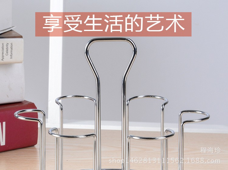 厨房沥水杯架矮6杯架沥水篮沥水工具详情1