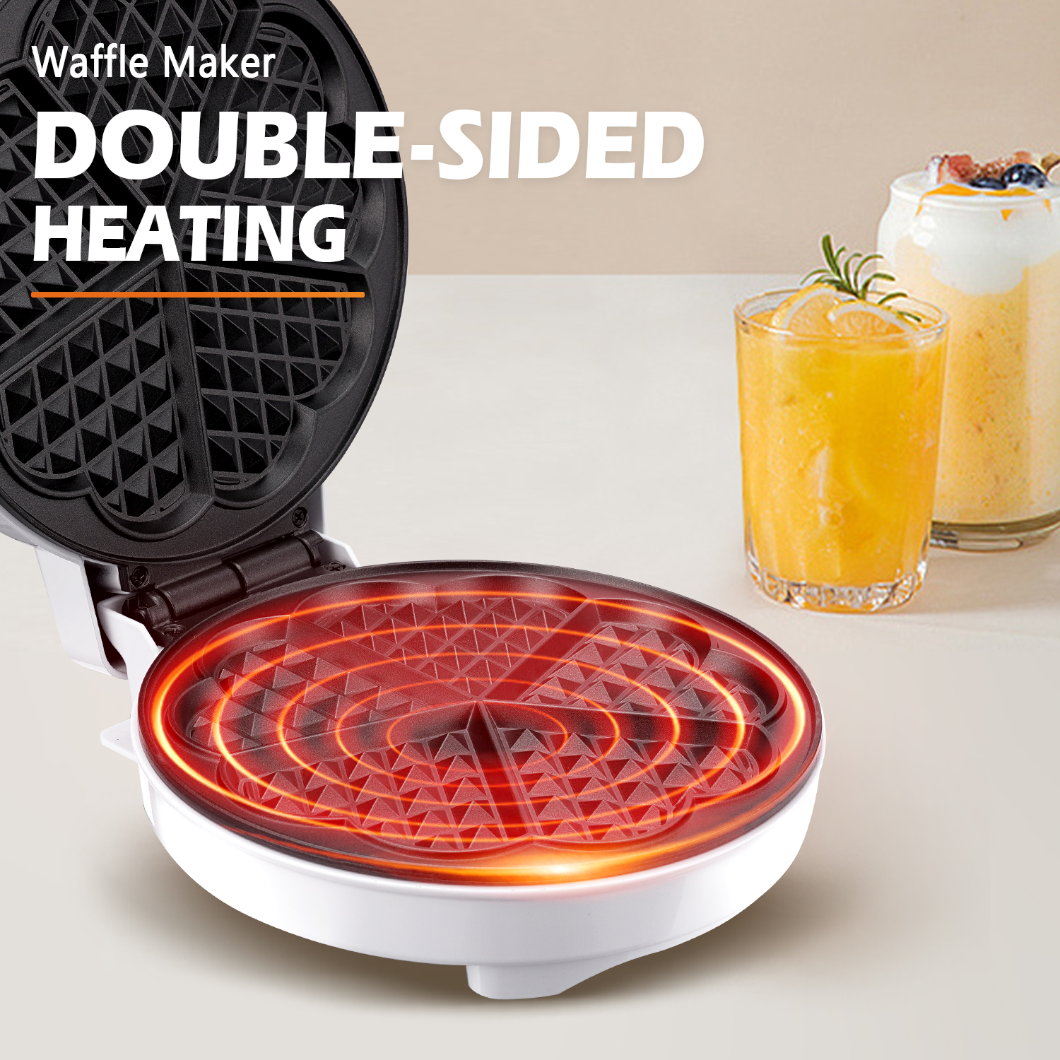 电饼铛/电饼档白底实物图