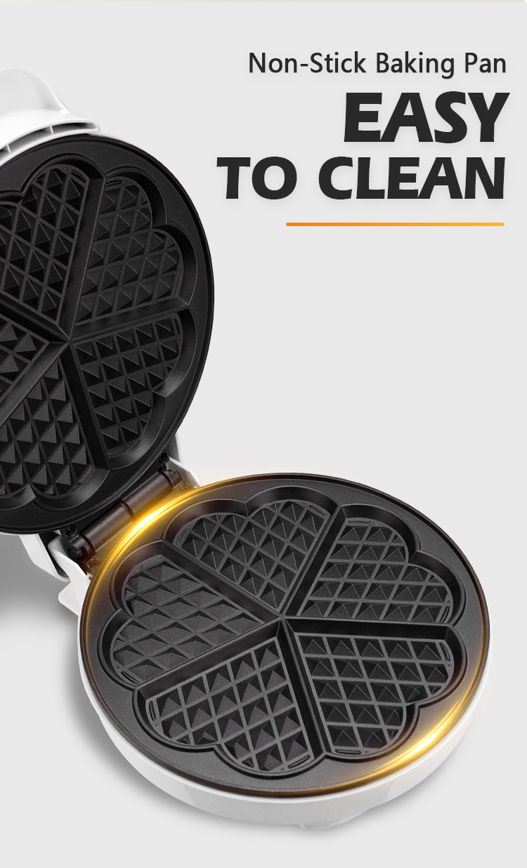 JAMAKY 家用小型电饼铛华夫饼机鸡蛋仔机蛋卷糕三明治早餐机 JMK2007详情6