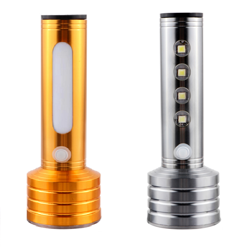 便携式强光手电LED手提探照灯户外骑行夜跑手电筒家用应急小手电筒户外探险手电筒详情4