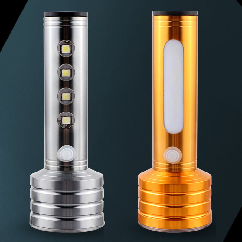 手电品牌/led灯翡翠玉石/小手电筒/骑行灯/防暴手电筒细节图