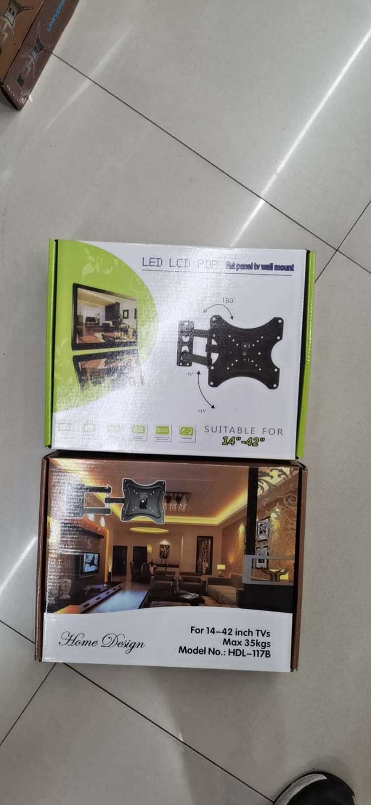 源头工厂多功能电视机壁挂液晶显示器伸缩架117B-2万能旋转调节产品图