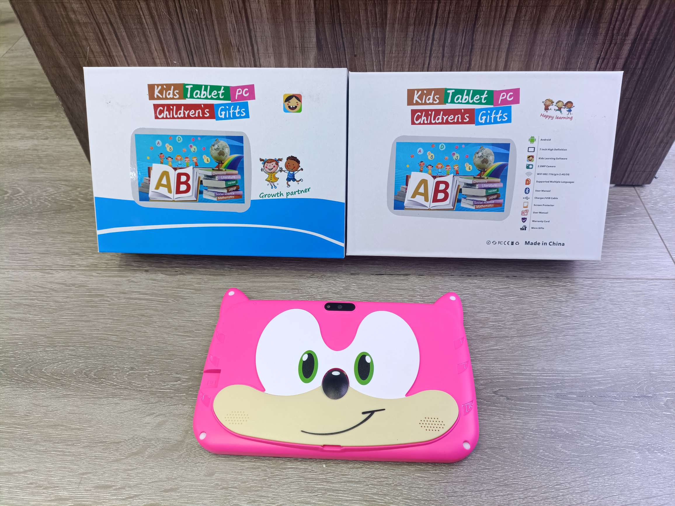 Seven inch smiley cat children tablet WiFi version