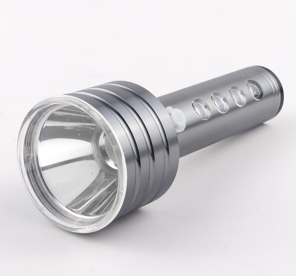 便携式强光手电LED手提探照灯户外骑行夜跑手电筒家用应急小手电筒户外探险手电筒详情8