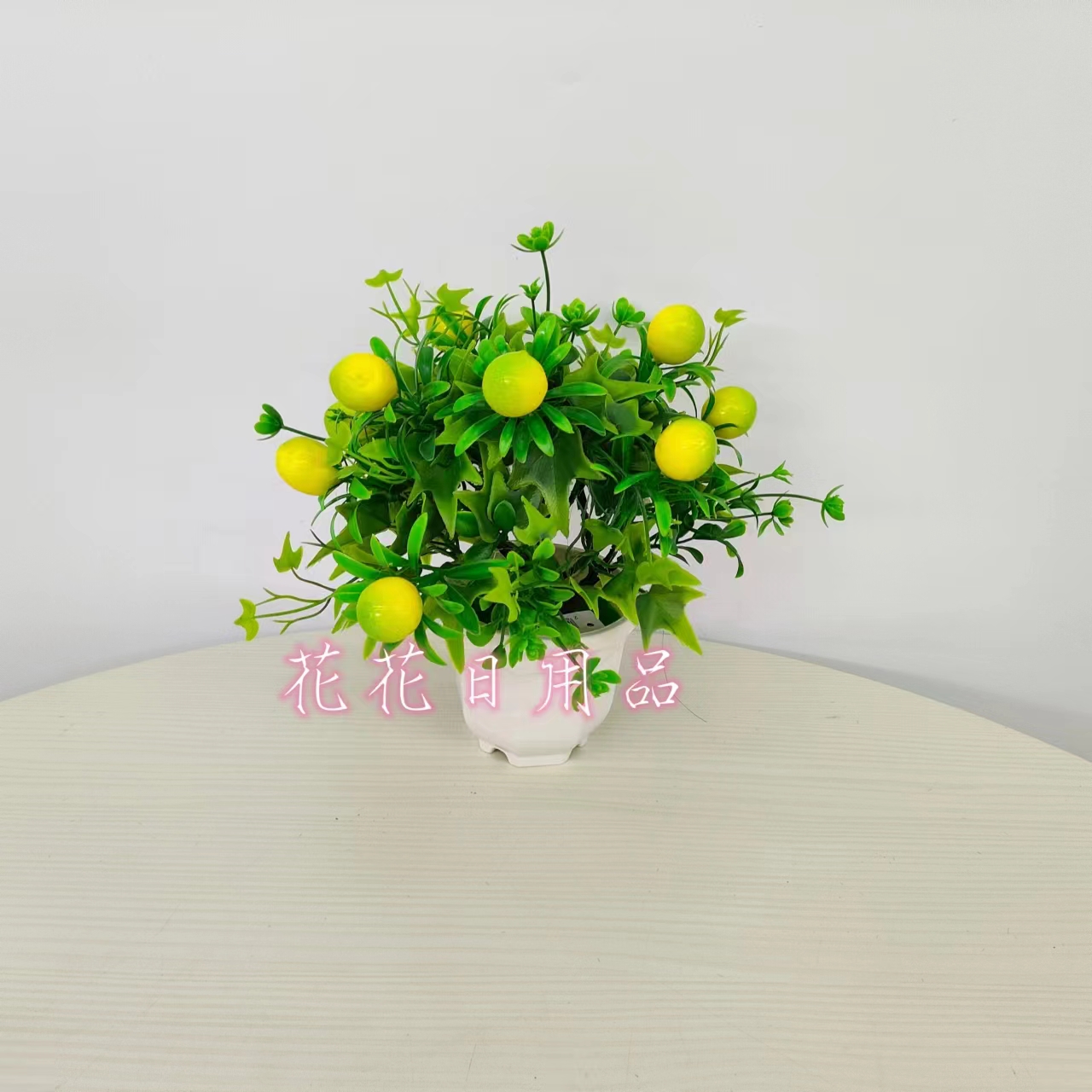 仿真花假花盆景塑料盆多款小水果装饰摆件品详情2
