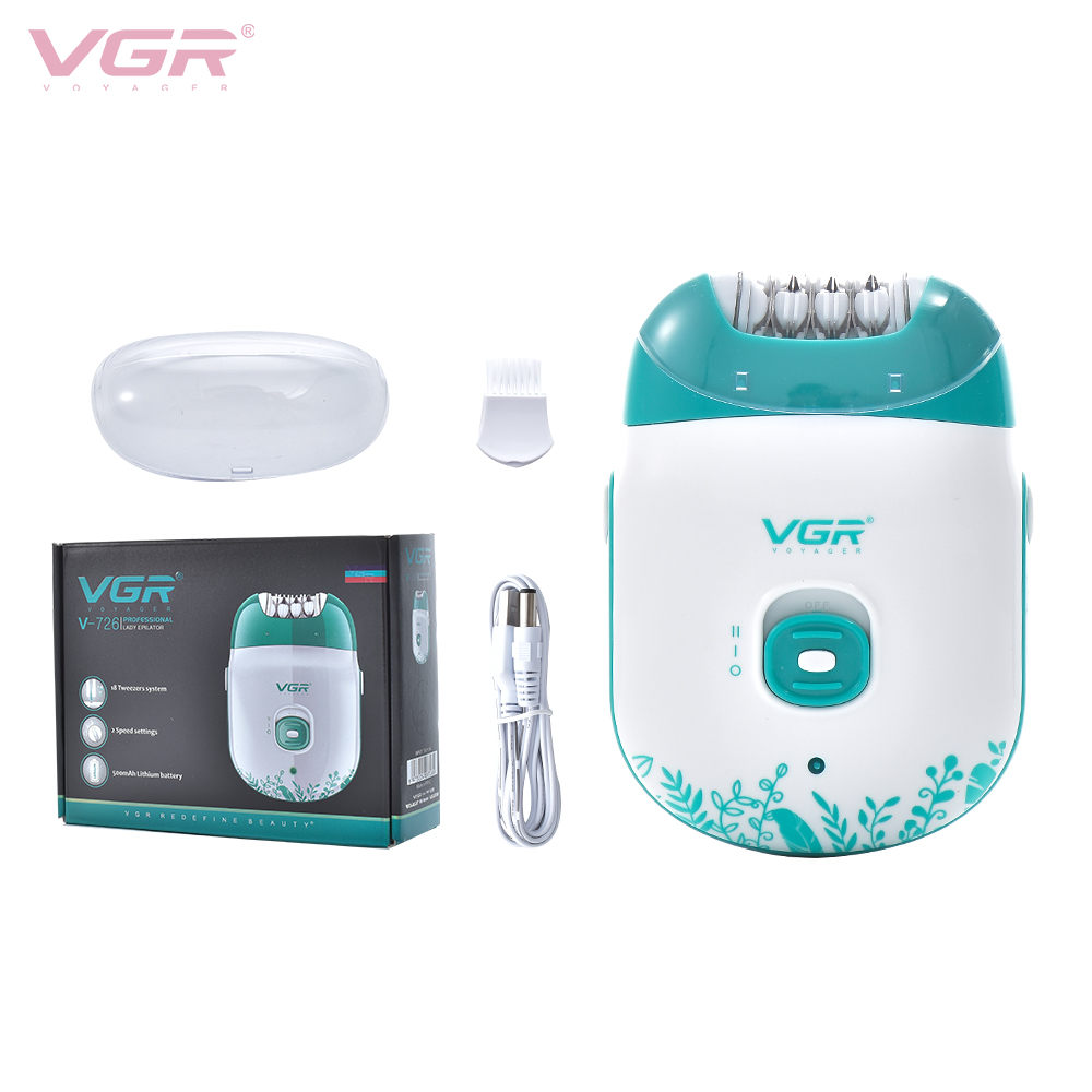 VGR726跨境新款脱毛器女士剃毛器迷你拔毛器USB