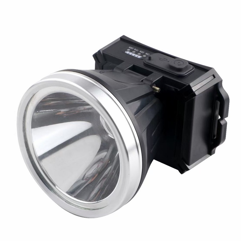Outdoor high-intensity waterproof headlamp, LED head-mounted fishing lamp, multi-functional miner's lamp, ultra-bright work light, outdoor fishing headlamp, night running and cycling lamp, outdoor camping lighting headlamp Item Picture