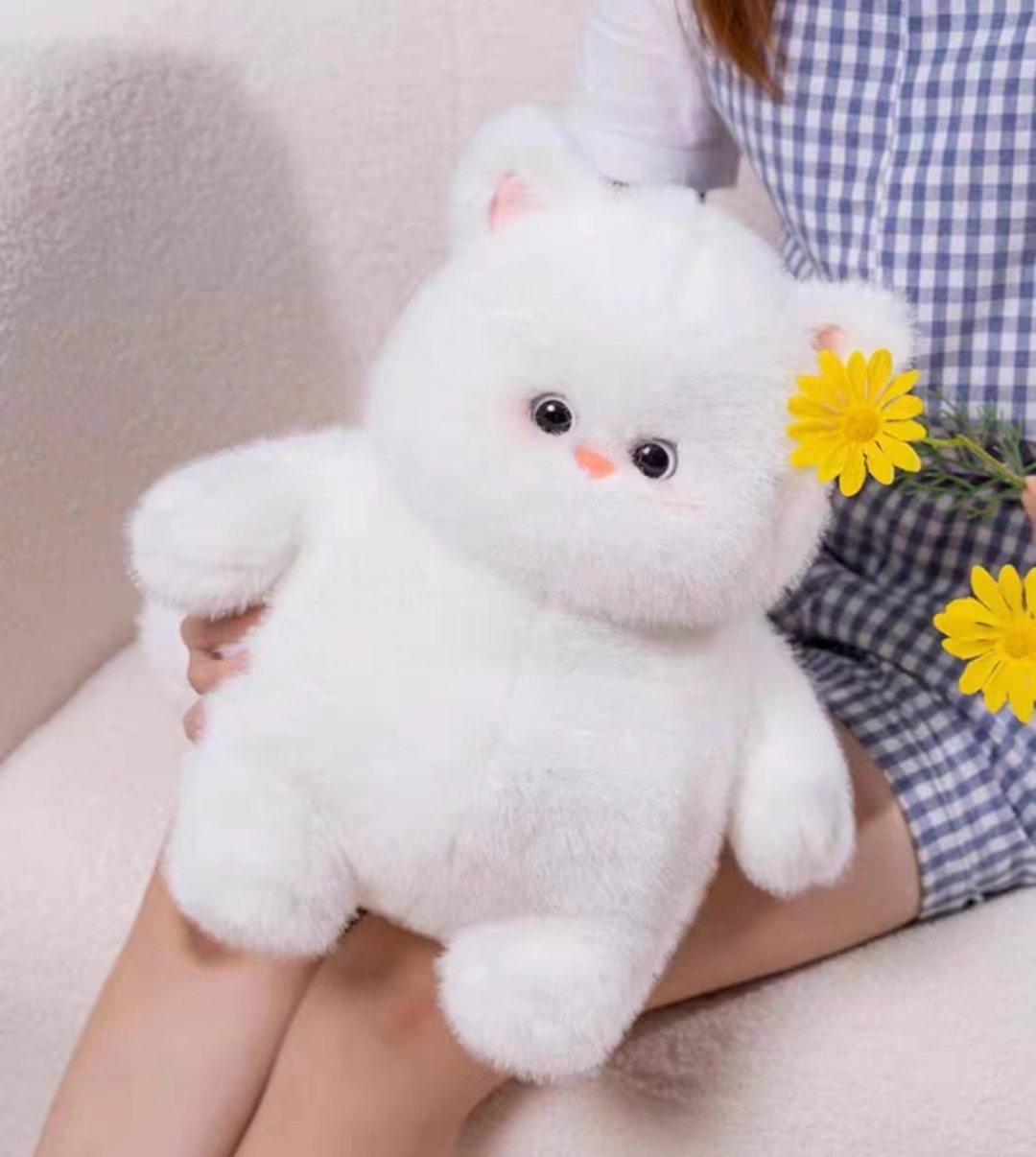 Cat Doll Chubby Cat Cute Plush Doll Boys And Girls Gifts Wholesale Cute Soft Adorable Doll details Picture