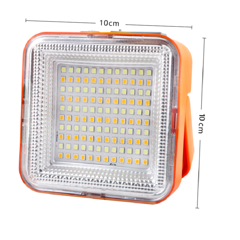 Solar-powered charging work light K01, emergency light K02, camping light, solar lighting floodlight, portable handheld light, night market street lamp, outdoor LED work light details Picture