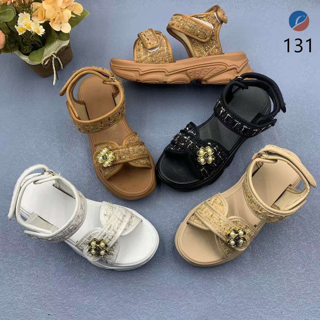 Sandals women wear 2024 new summer network red ins all sports beach shoes muffin bottom super fairy sandals