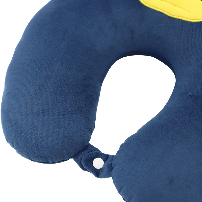 Customized cartoon animal cotton-filled U-shaped pillows from the manufacturer, Kangle House PP cotton-filled neck pillows, travel and business trip neck protection pillows order pic 9