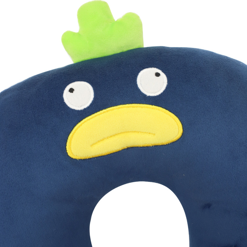 Customized cartoon animal cotton-filled U-shaped pillows from the manufacturer, Kangle House PP cotton-filled neck pillows, travel and business trip neck protection pillows order pic 10