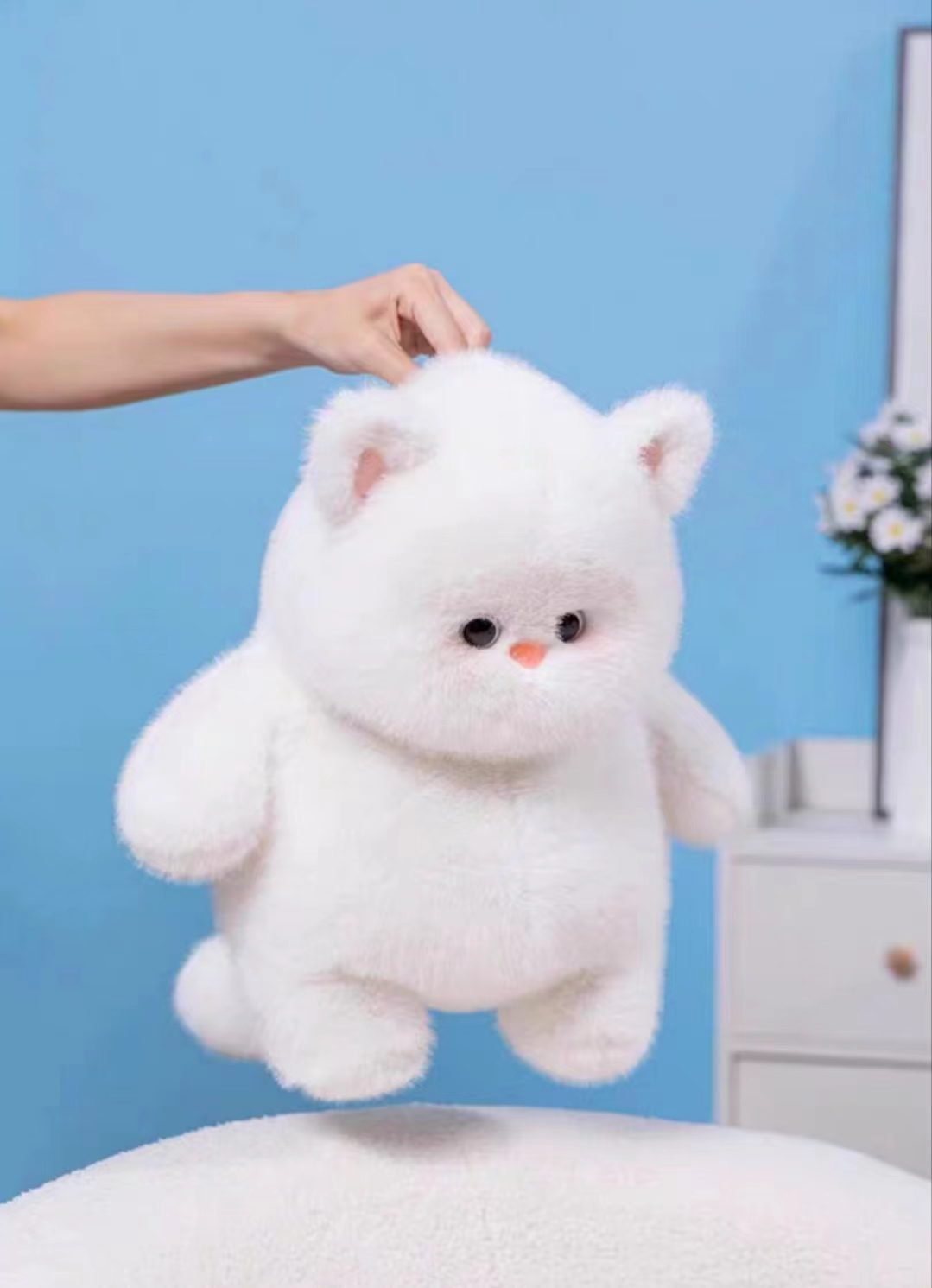 Cat Doll Chubby Cat Cute Plush Doll Boys And Girls Gifts Wholesale Cute Soft Adorable Doll Application Scenario