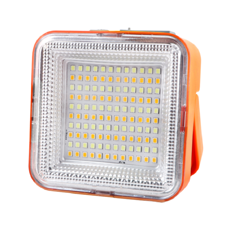 Solar-powered charging work light K01, emergency light K02, camping light, solar lighting floodlight, portable handheld light, night market street lamp, outdoor LED work light Item Picture