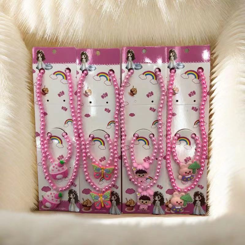 Selected two-piece sets of children's accessories, children's necklaces and bracelets. More styles available in the store. One-stop purchase. 13957918239 details Picture