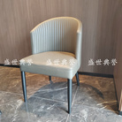 南京海鲜餐厅轻奢餐椅酒店包厢电动桌椅明档餐厅简约软包椅酒店椅
