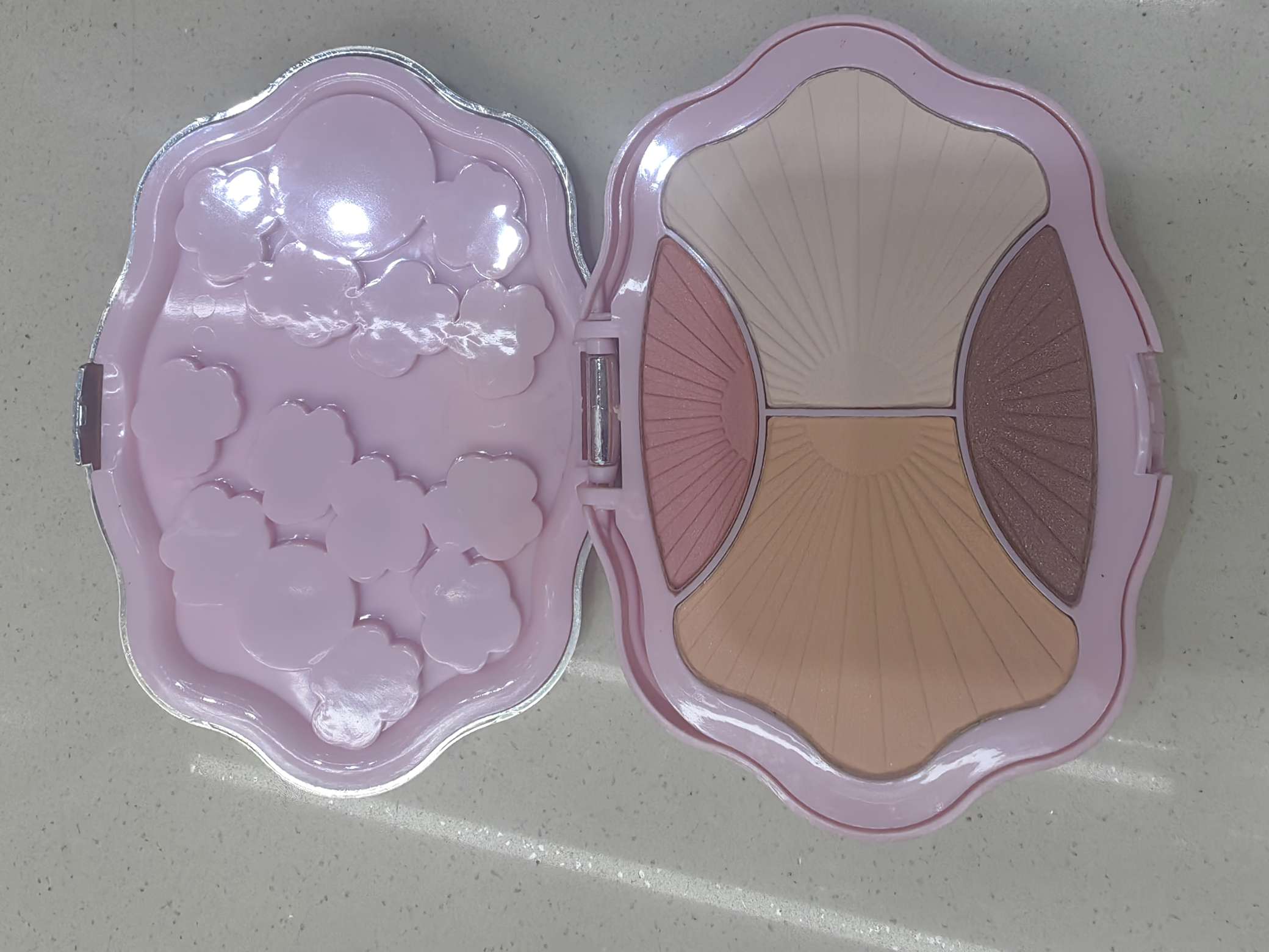 Floral Eyeshadow Specification drawing