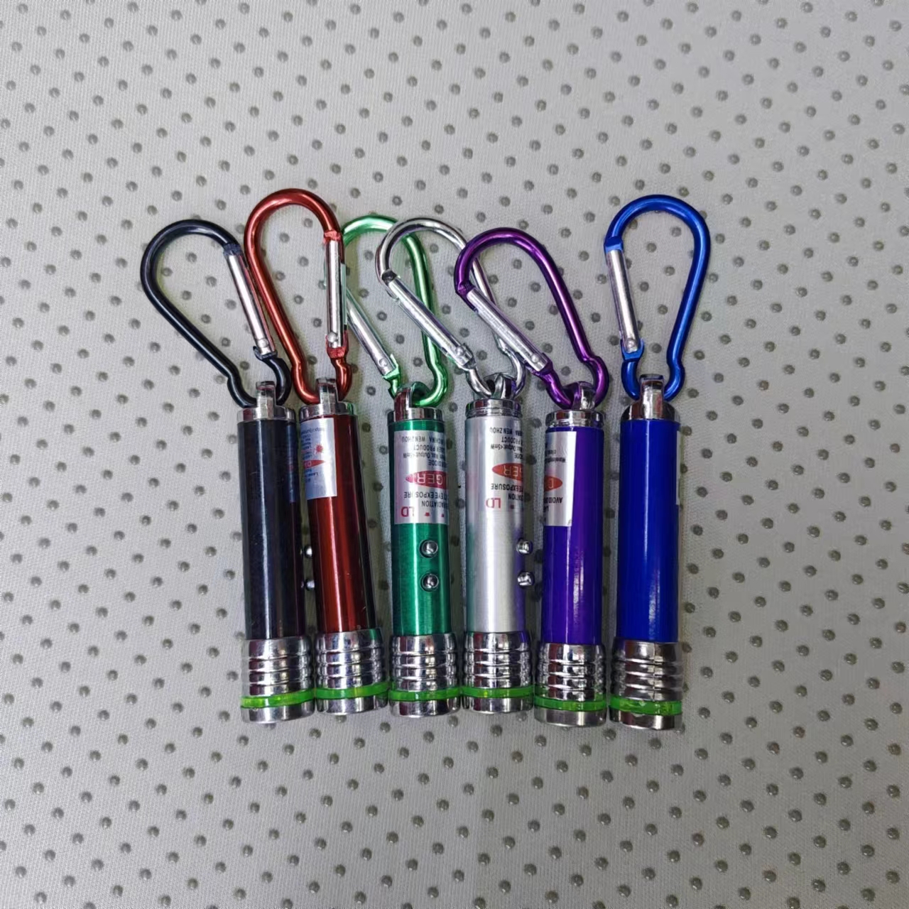Laser light, laser light, two white lights, flash and infrared aluminum buckle flashlight manufacturer wholesale pic 1