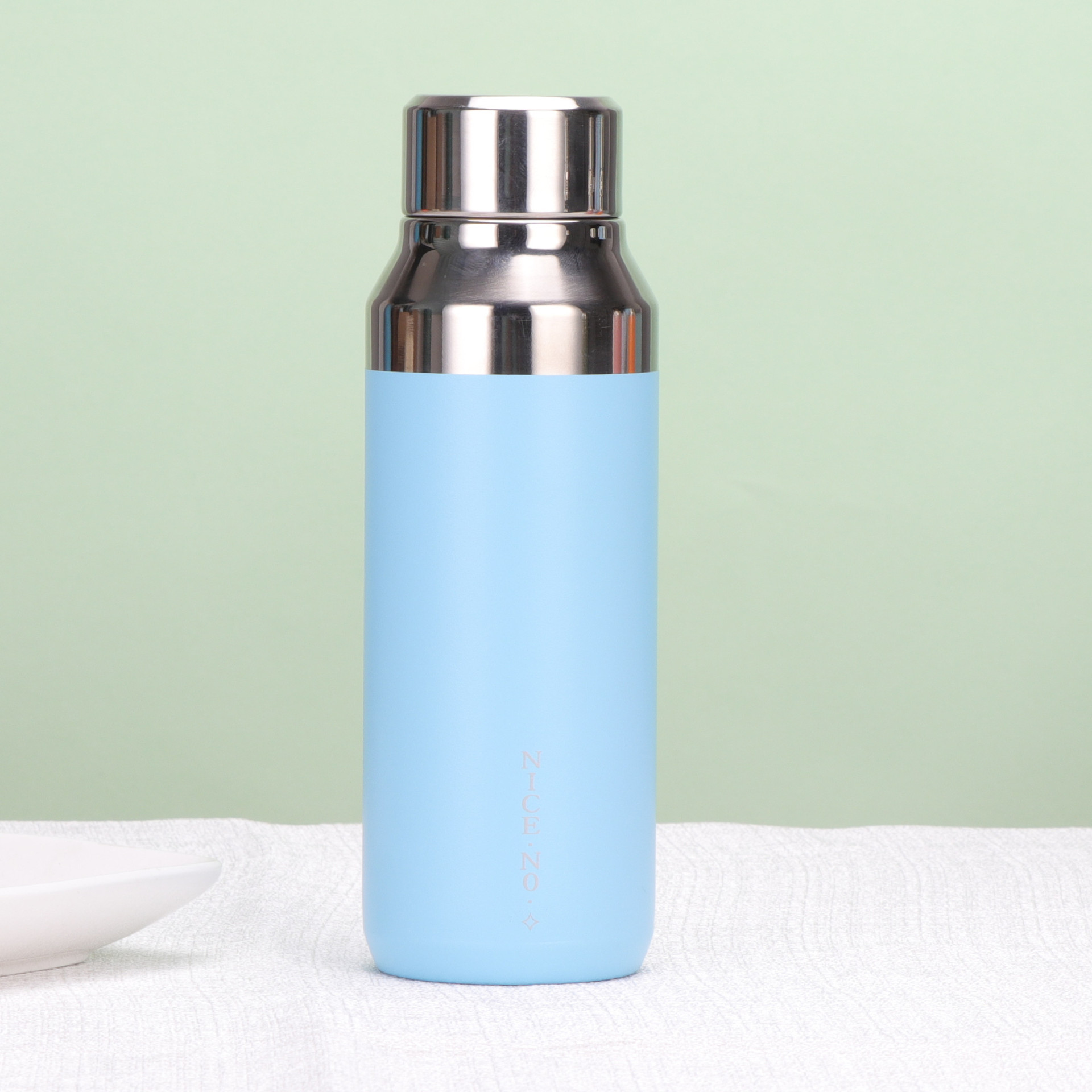 Amazon cross-border new product: Simple and fashionable NES insulated cup, 304 stainless steel outdoor sports straight insulated cup Specification image