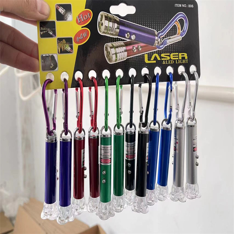 Laser light, laser light, two white lights, flash and infrared aluminum buckle flashlight manufacturer wholesale pic 8