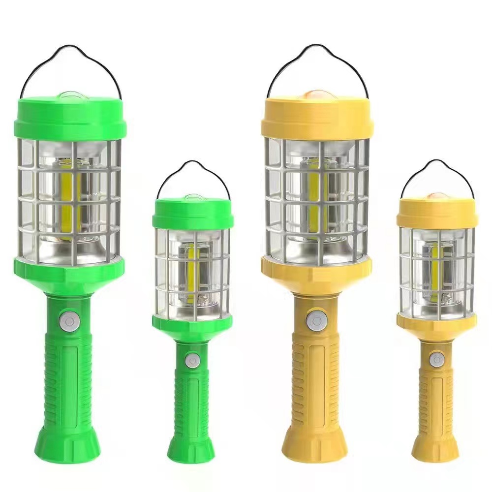 Outdoor handheld work light, suspended camping light, strong magnetic maintenance emergency light, LED lithium battery work light, portable searchlight, portable flashlight, outdoor emergency work light Item Picture
