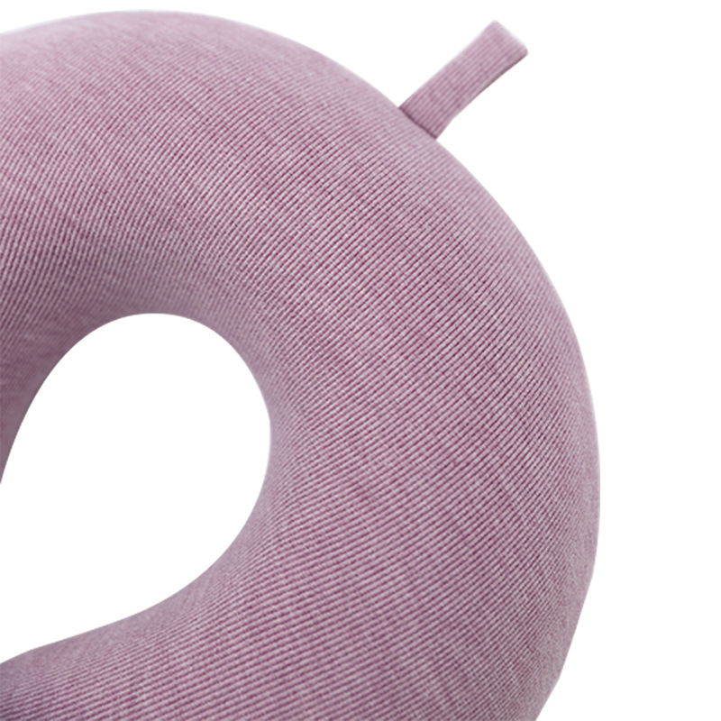 Memory foam U-shaped pillow, simple and modern solid color imitation cashmere travel neck pillow, Kanglewu. Order and order pic 12