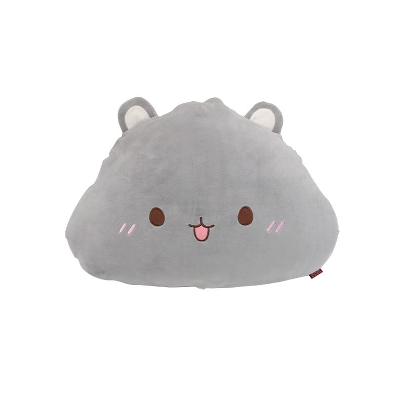 Customized cartoon cute animal rabbit throw pillows, Kanglewu cotton stuffed plush toys, children's dolls and figurines from the manufacturer Item Picture