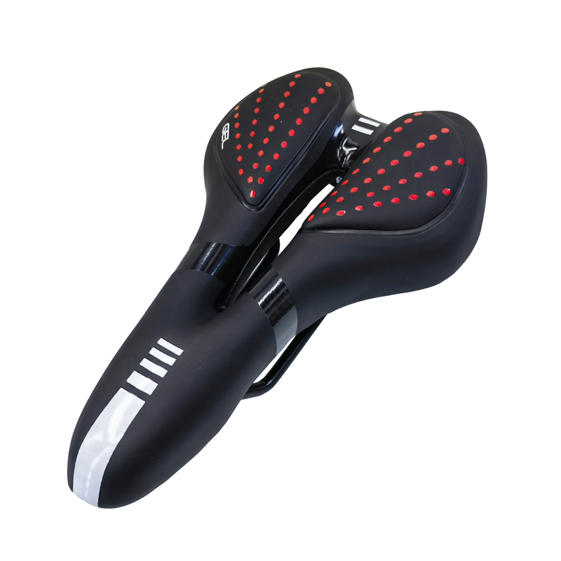 电动自行车车座/自行车配件/脚踏车儿童户外/黑色PVC/自行车灯配件产品图