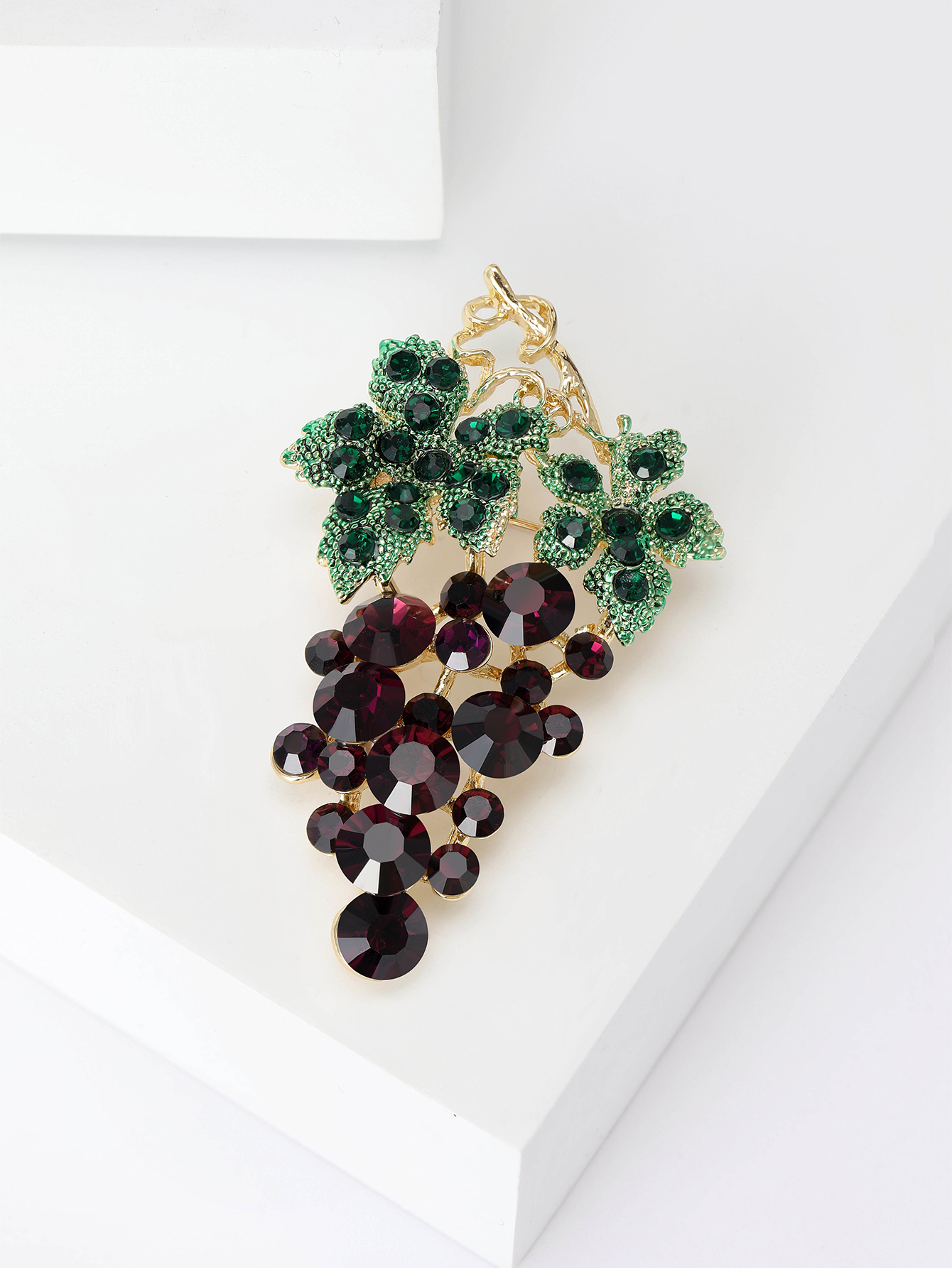 新款合金水钻时尚女士气质百搭胸针胸花厂家直销