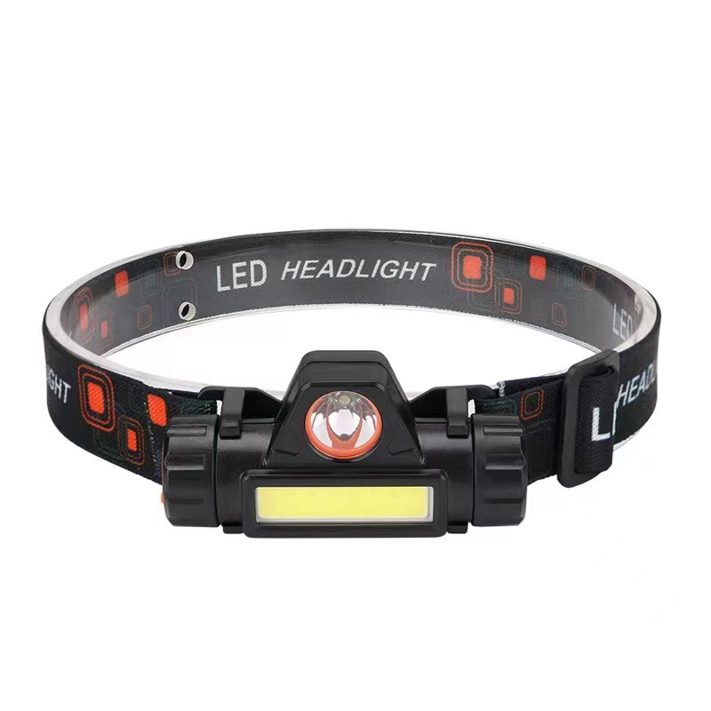 Head-mounted strong headlight, USB charging fishing light, outdoor multi-functional headlight, work light, night running and cycling headlight, outdoor waterproof searchlight, emergency repair light, portable 101 headlight Item Picture