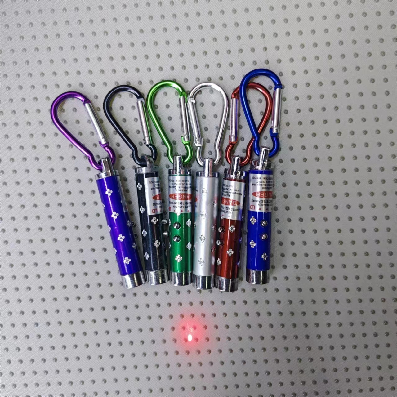 Wholesale of banknote detector lights, laser beams, flashlights, plum blossom poles, flat heads, three-in-one led, practical gifts, 5-yuan store, manufacturer wholesale Specification image