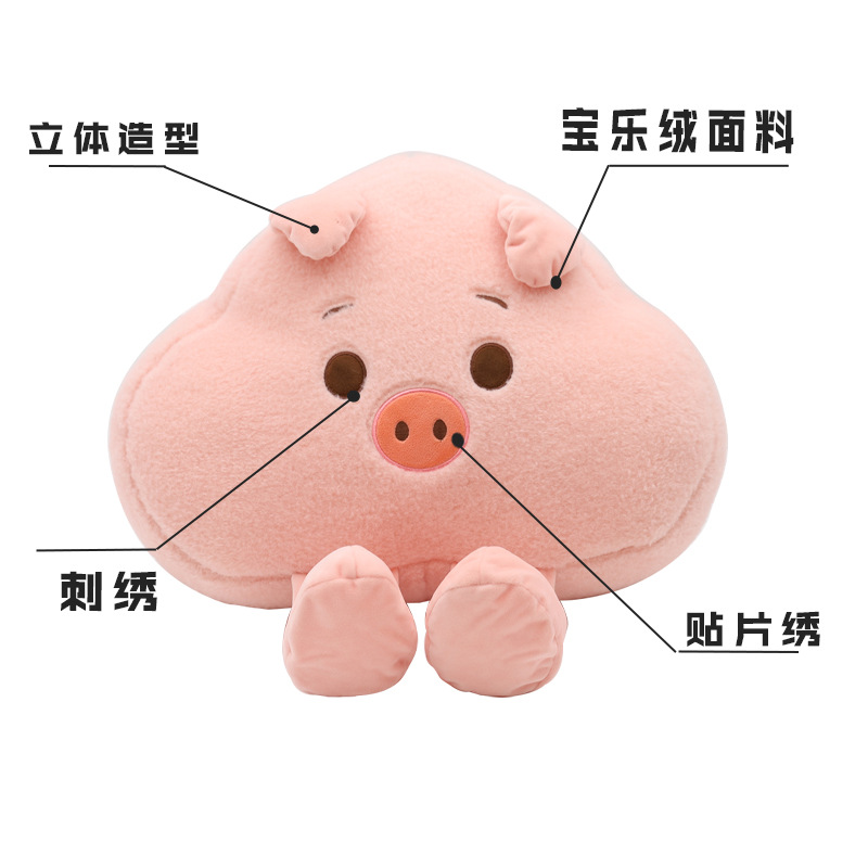 Cute cartoon animal throw pillows, Kanglewu cute plush toys, dolls, and custom-made orders details Picture