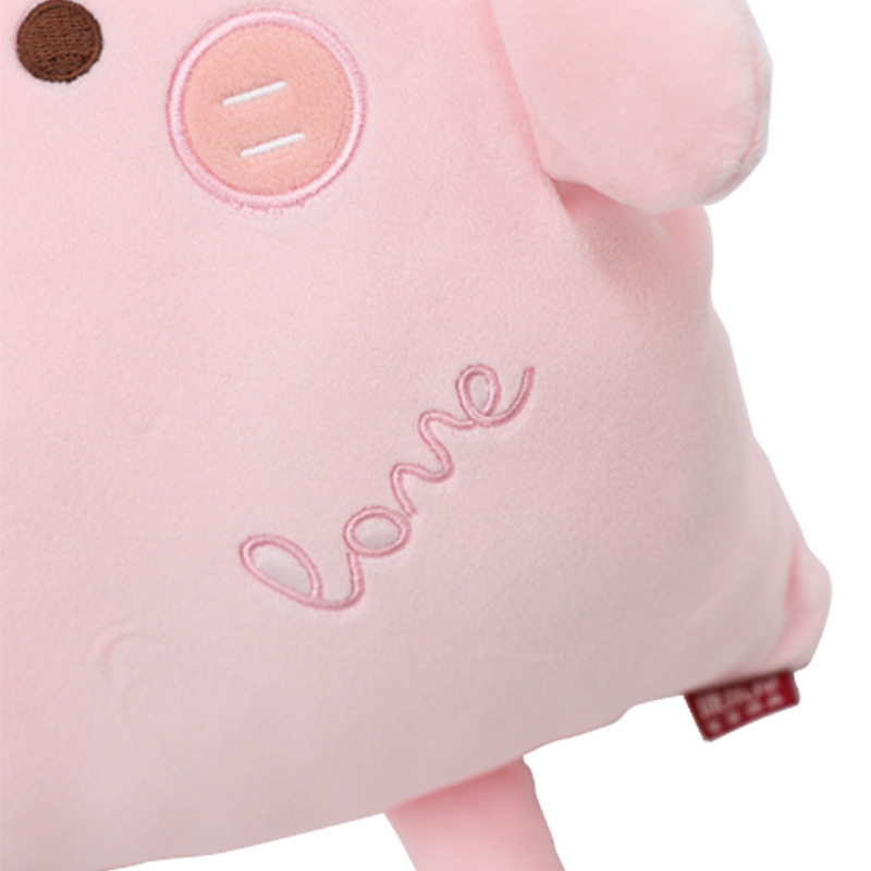 Custom-made cartoon cute rabbit throw pillows, Kanglewu plush toys order, cotton-filled winter warmth and hand warmth cover order pic 13