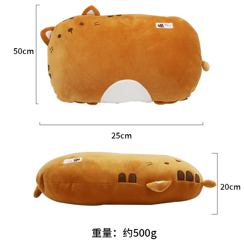 Kanglewu cartoon cat and tiger plush toy customization, elastic super soft PP cotton ordering and ordering Specification image