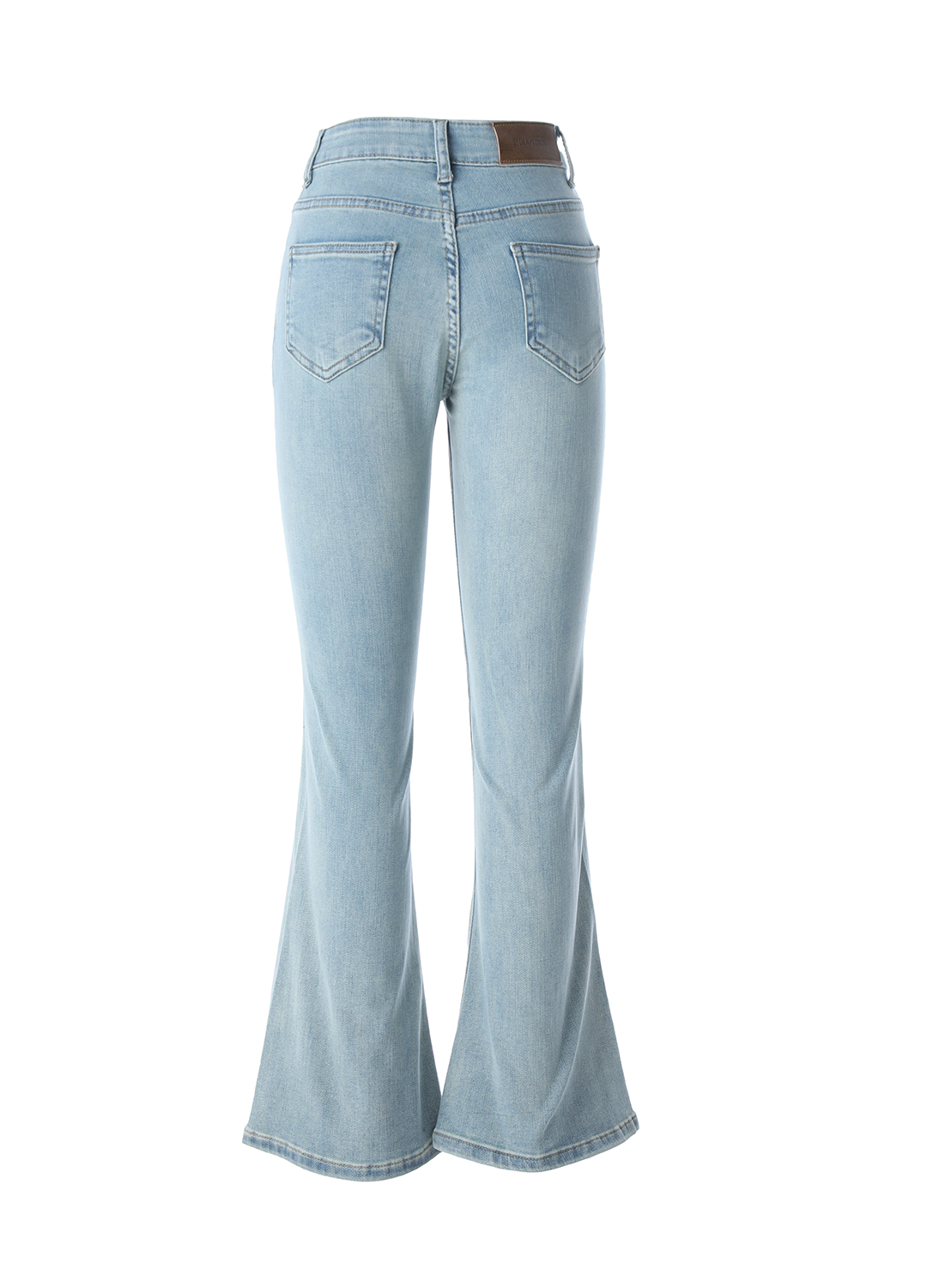High-End Quality Micro-Cut Jeans Women 2024 Spring Micro-Hot Flare High-Waisted Stretch Micro-Cut Jeans Item Picture