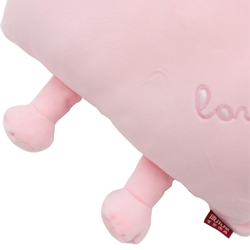 Custom-made cartoon cute rabbit throw pillows, Kanglewu plush toys order, cotton-filled winter warmth and hand warmth cover order pic 14