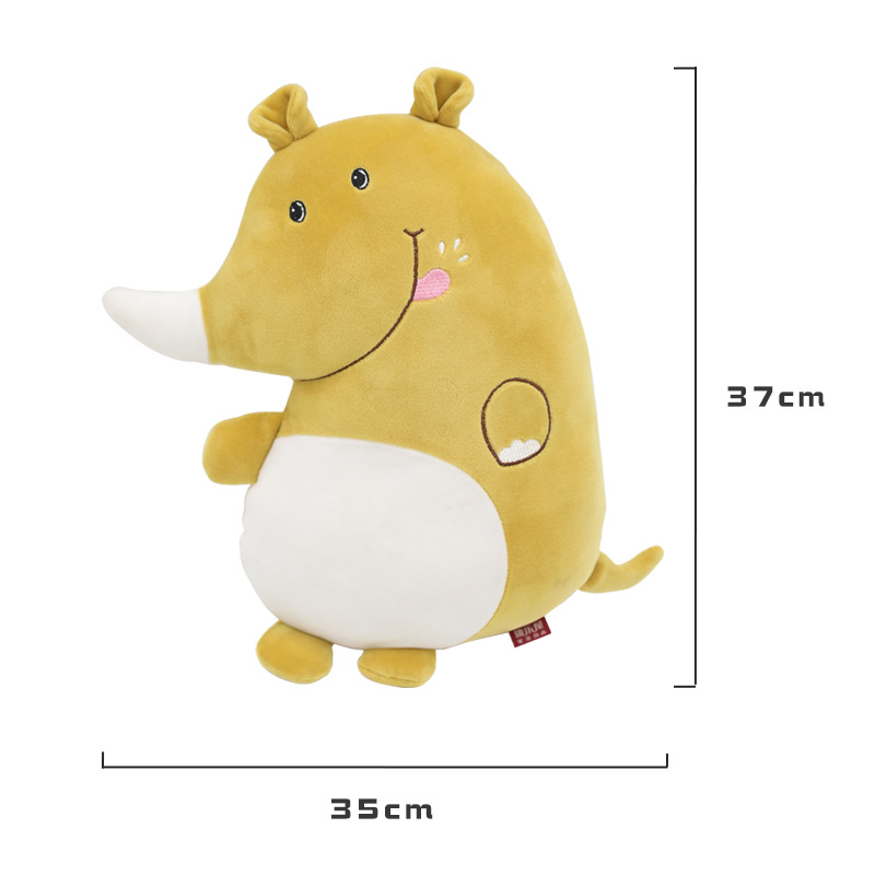 Customized cute cartoon animal throw pillows, Kanglewu dolls, plush toys, and dolls from the manufacturer pic 6