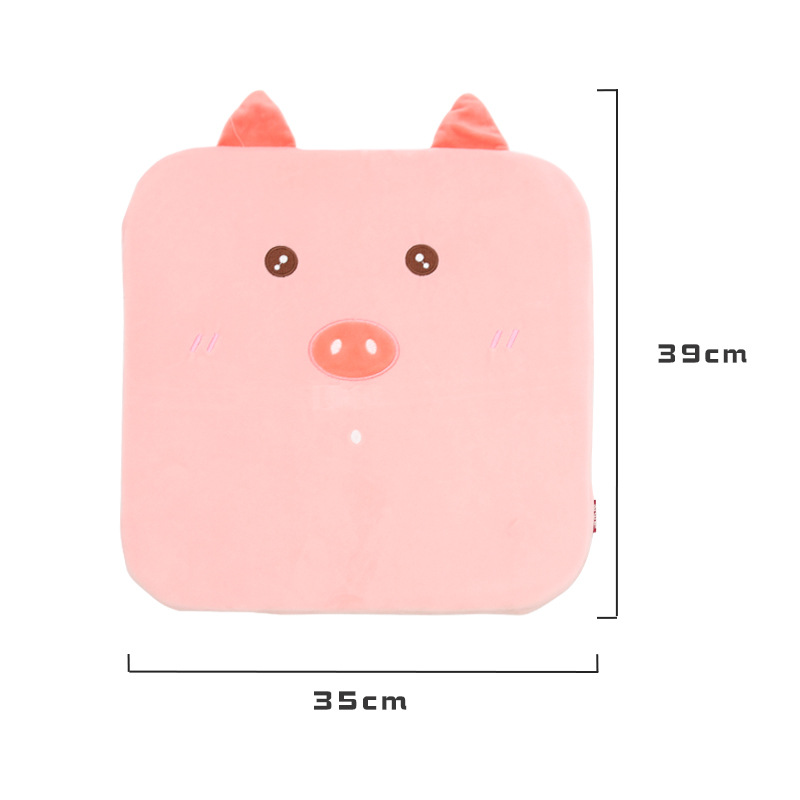 Customized cartoon and cute animal sponge cushions for the recreation house, high-density sponge office chair cushions Specification image