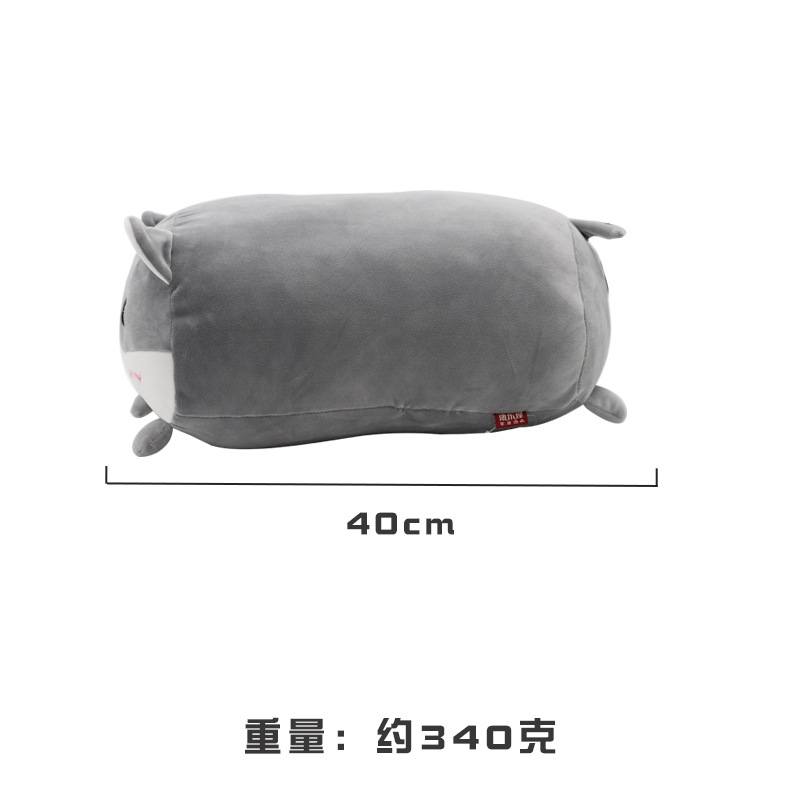 Cute cartoon animal cat pillow figurines, cute plush toys and dolls from the recreation house, place orders and orders Specification image