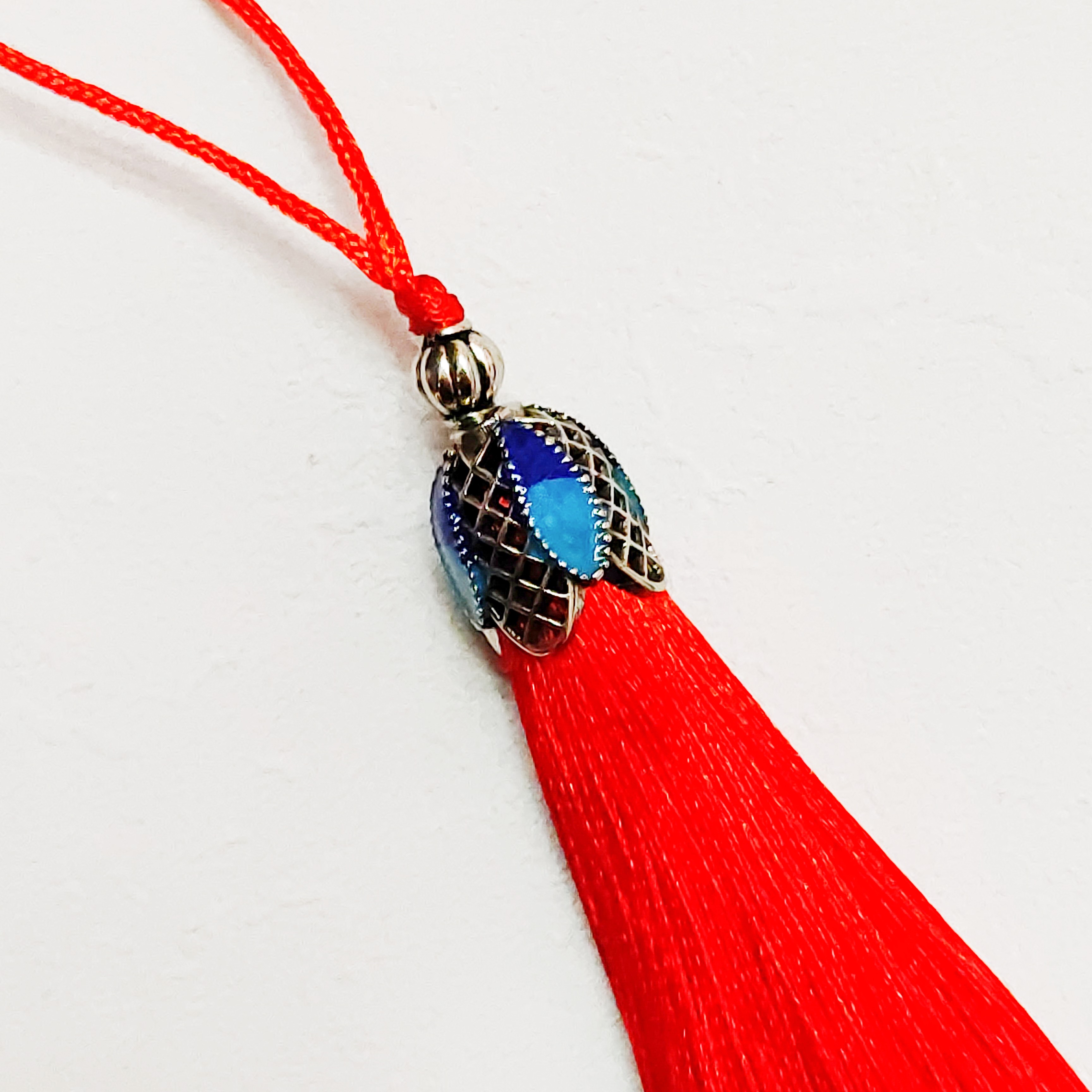 中国结精致流苏穗子配件莲花白玉景泰蓝吊穗婚庆礼盒高档手工吉祥家居中国特色老外礼品