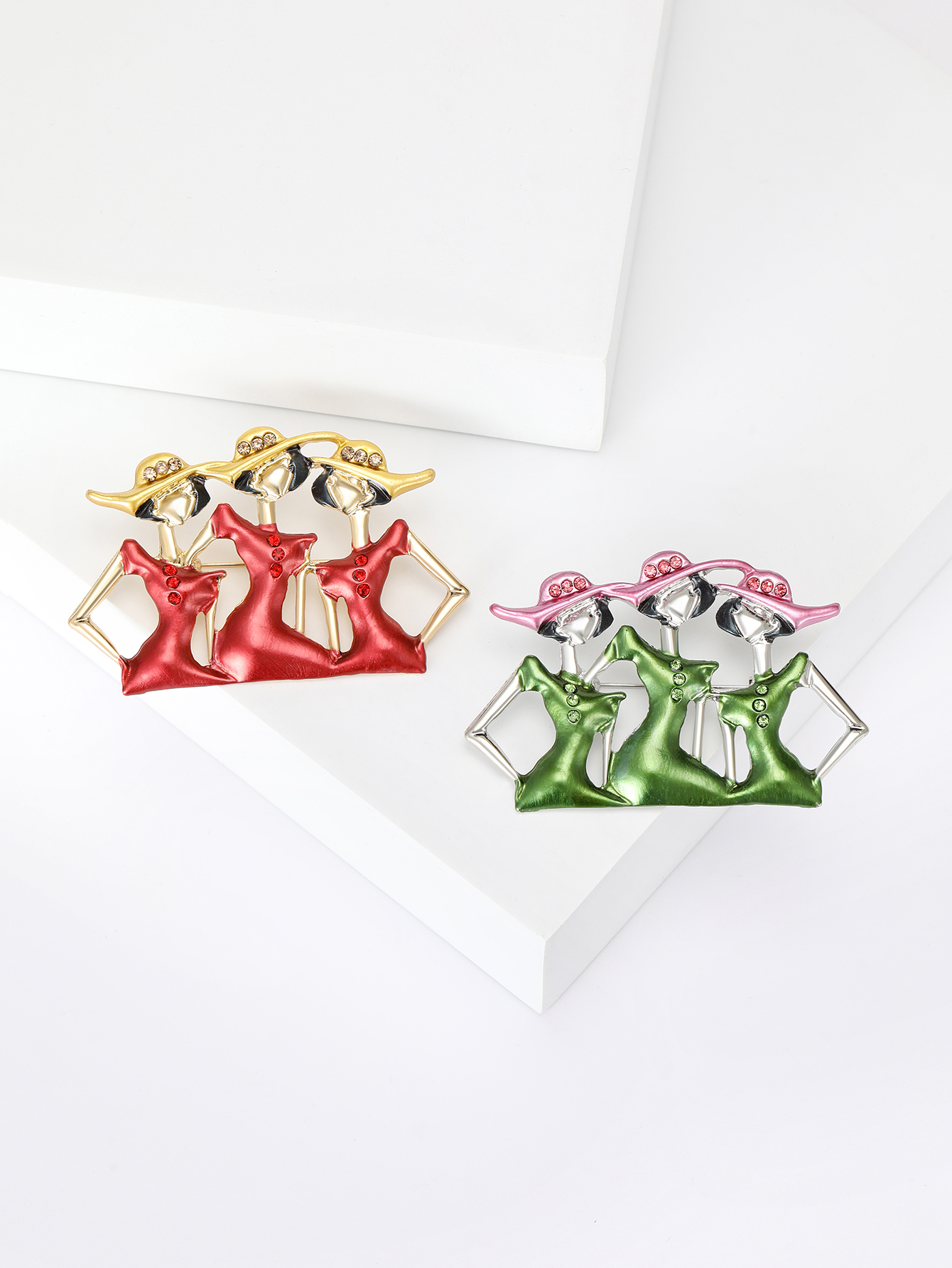 Ziyang Accessories 2024 New Classic High-end Series brooches, retro brooches, women's fashion pins, neckline design accessories, suit accessories, brooches details Picture