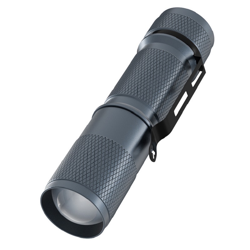 跨境/自行车灯骑行灯/电筒手电筒/电筒/手机电池白底实物图