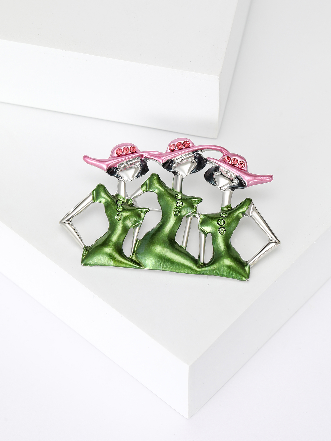 Ziyang Accessories 2024 New Classic High-end Series brooches, retro brooches, women's fashion pins, neckline design accessories, suit accessories, brooches Specification image