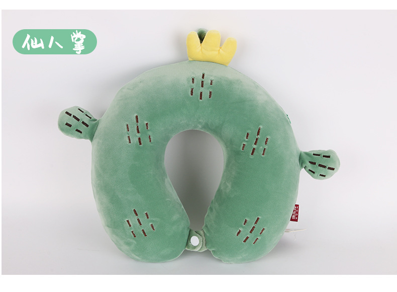 Cartoon fruit memory foam U-shaped pillow, Kanglehouse cute office travel airplane slow rebound neck pillow order pic 12