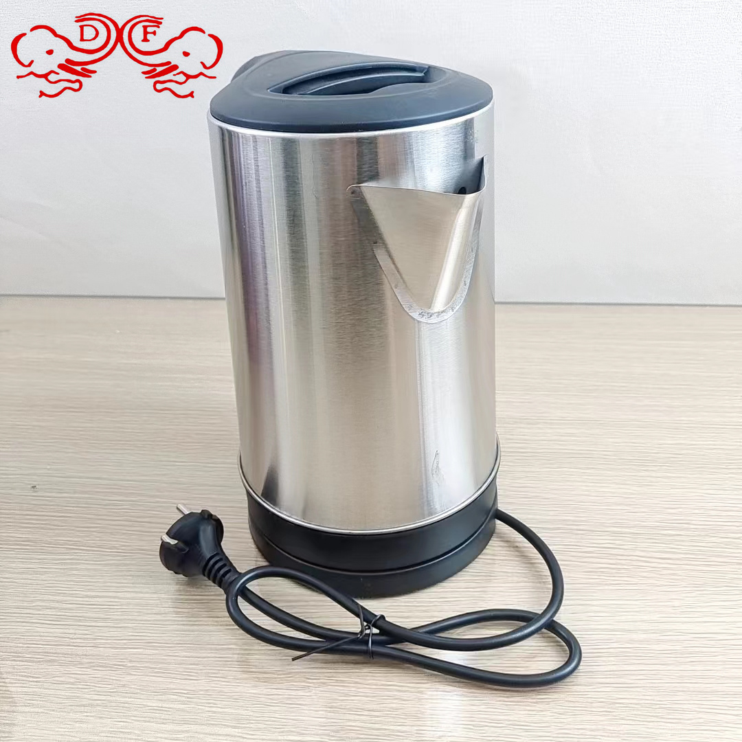 DF99379 household stainless steel electric kettle, large-capacity heating electric kettle, automatic power-off boiling kettle, DF TRADINGHOUSE