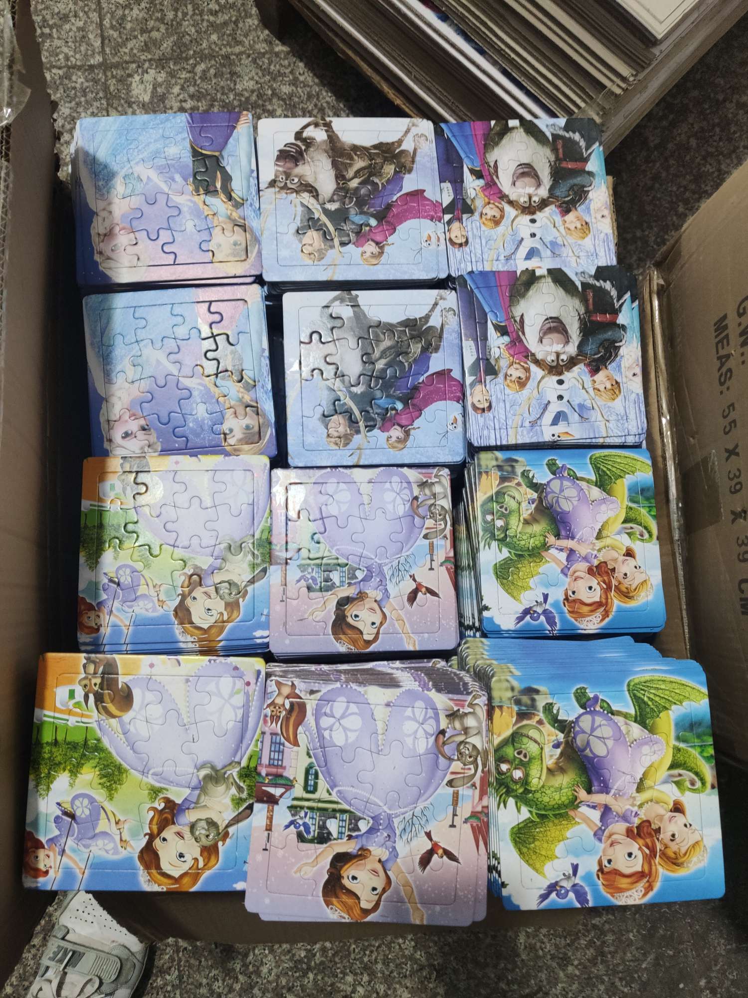 三联 二联 一联 拼图 外贸 带笔拼图 卡递拼图详情图12