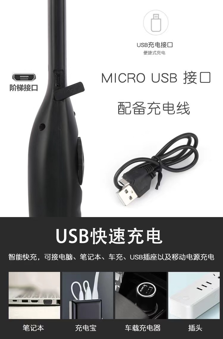 COB磁吸工作灯USB充电汽车检修灯应急照明灯821工作灯手持探照灯超亮手电筒露营灯多功能户外工作灯详情5