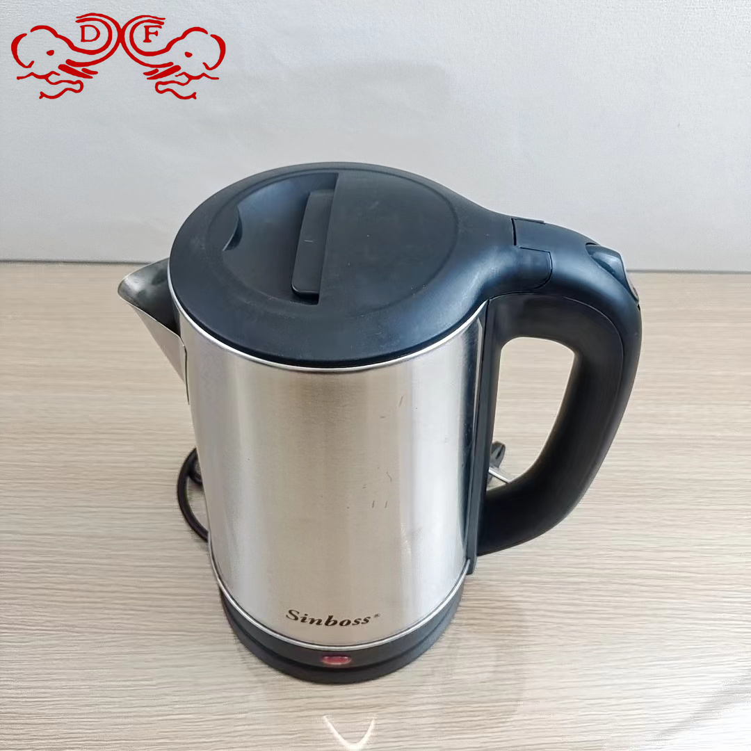 DF99379 household stainless steel electric kettle, large-capacity heating electric kettle, automatic power-off boiling kettle, DF TRADINGHOUSE details Picture