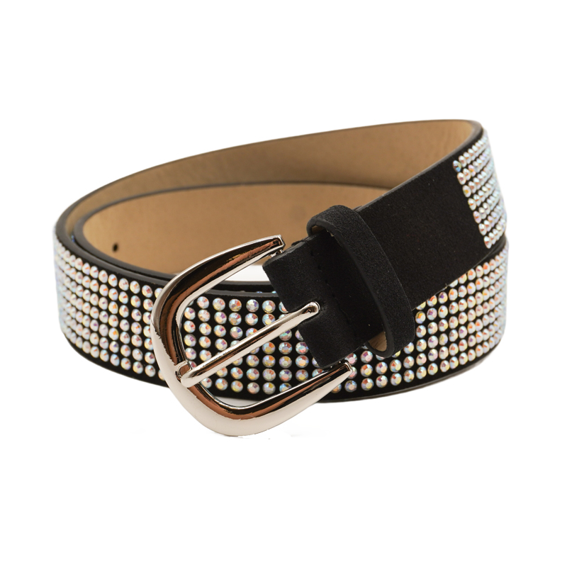Cross-Border Fashion Trend All Diamond Belt With Diamond Belt Decorative Diamond Belt European Perfect Rhinestone Belt Women's Jeans With Belt Fanny Pack Women's Diagonal Fashion Walking Belt details Picture